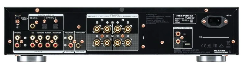 Marantz PM6007 - Amplificateur stéréo intégré 45W/C, étage phono MM de haute qualité