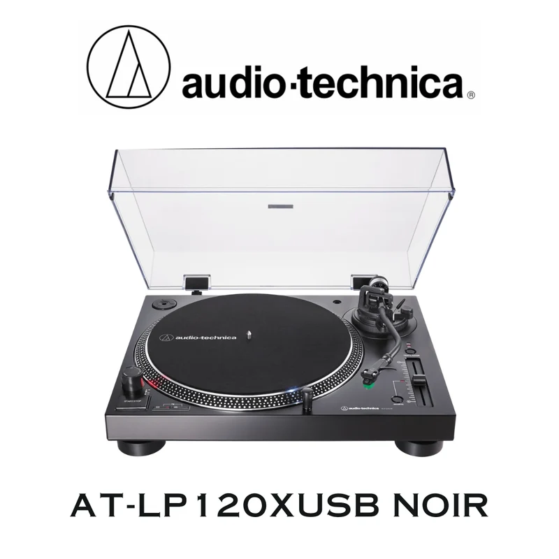 Audio-Technica AT-LP120XUSB – Table Tournante USB à Entraînement Direct pour Numérisation de Vinyles