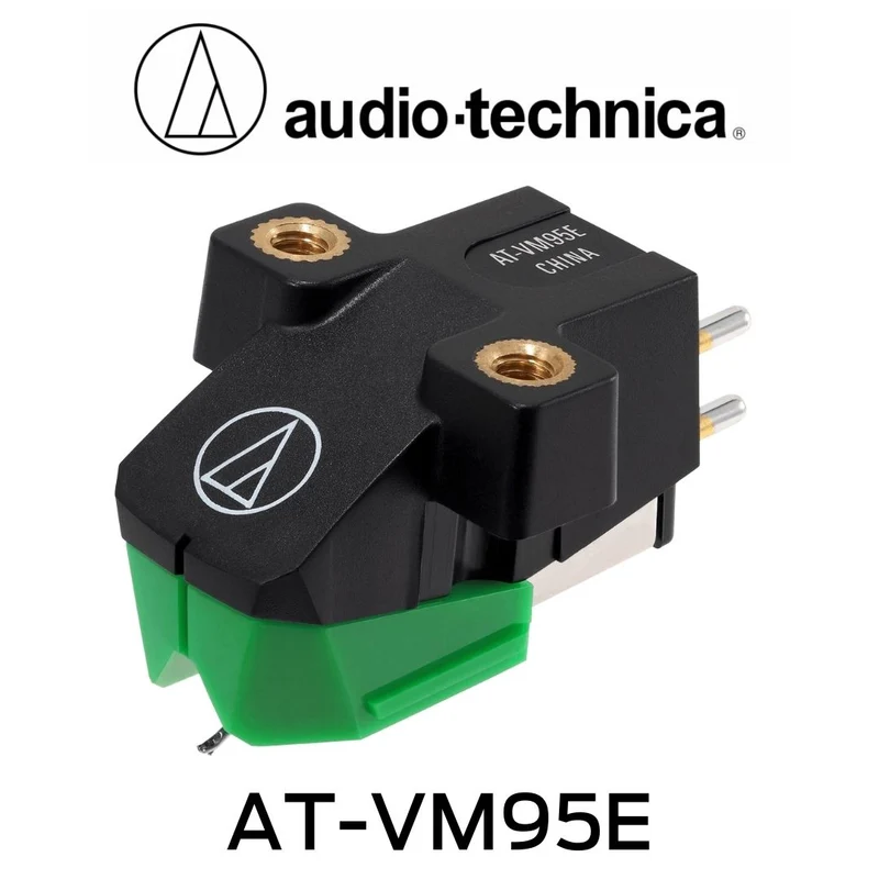 audio-technica AT-VM95E - Cartouche à aimant mobile (Moving Magnet MM) avec cantilever en aluminium