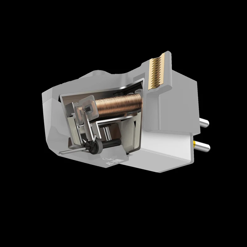 audio-technica AT-VM95E - Cartouche à aimant mobile (Moving Magnet MM) avec cantilever en aluminium