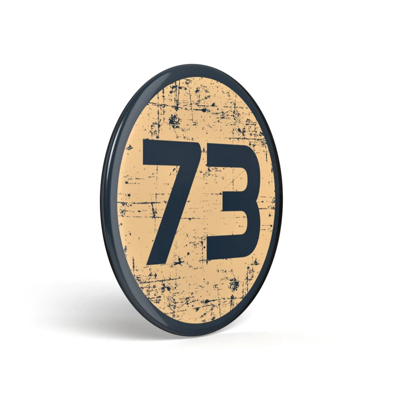 Bouton geek 73 Sheldon