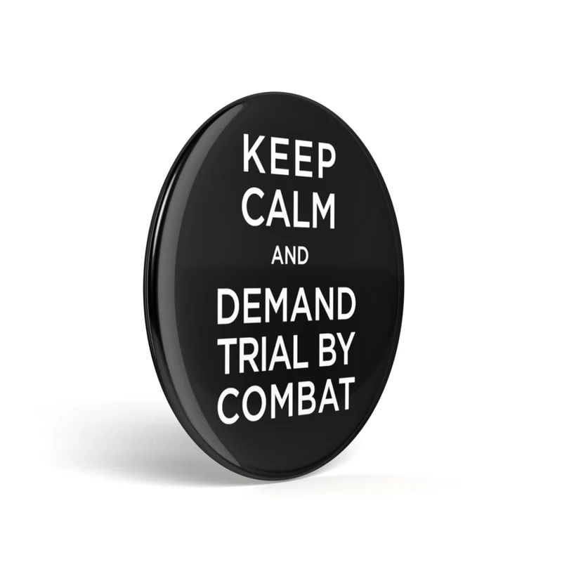Geek Button Trial by Combat