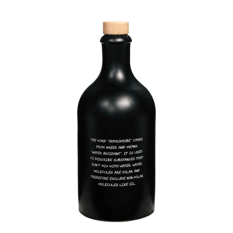 Bouteille d'huile Hydrophobe