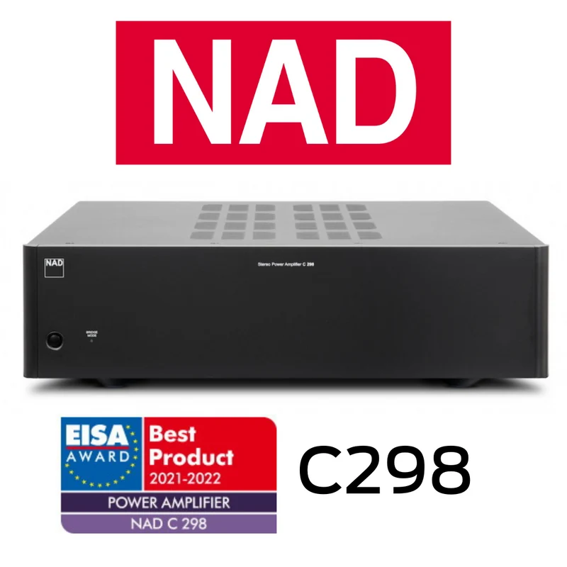NAD C298 - Amplificateur de puissance 185Watts/Canal