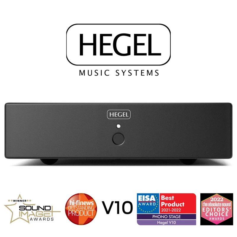 Hegel V10 - Préamplificateur phono neutre, son dynamique et révélateur