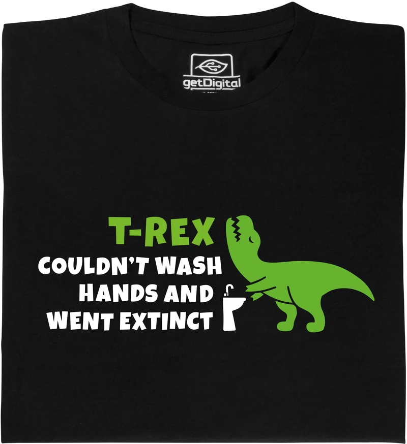T-Rex ne pouvait pas se laver les mains