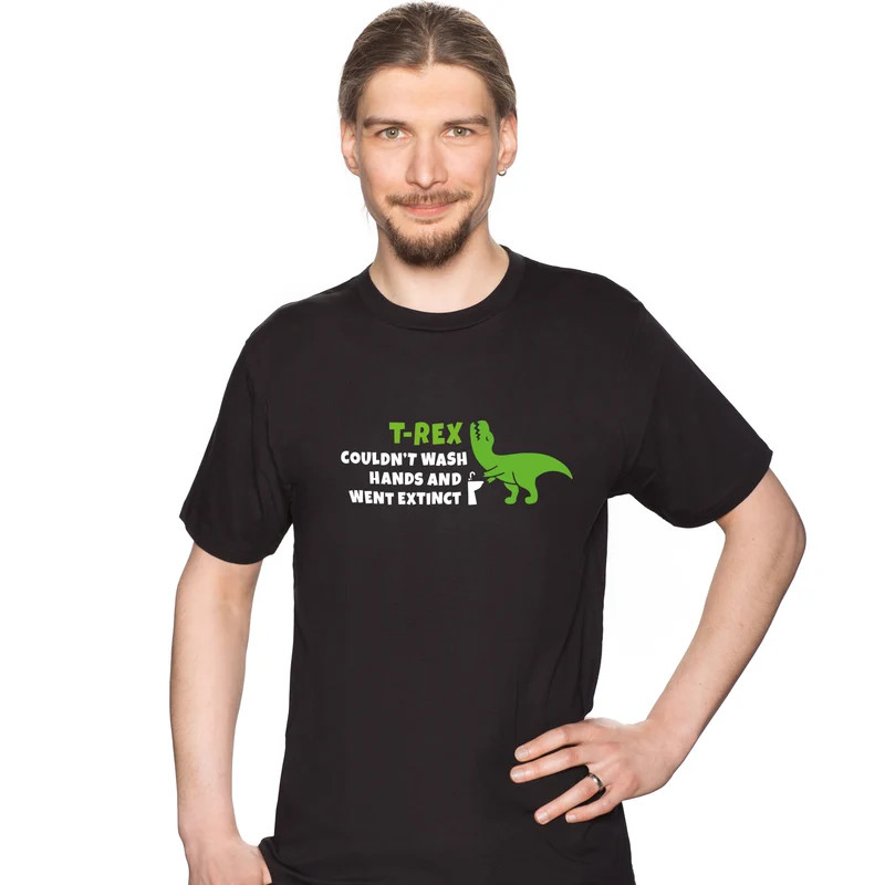 T-Rex ne pouvait pas se laver les mains
