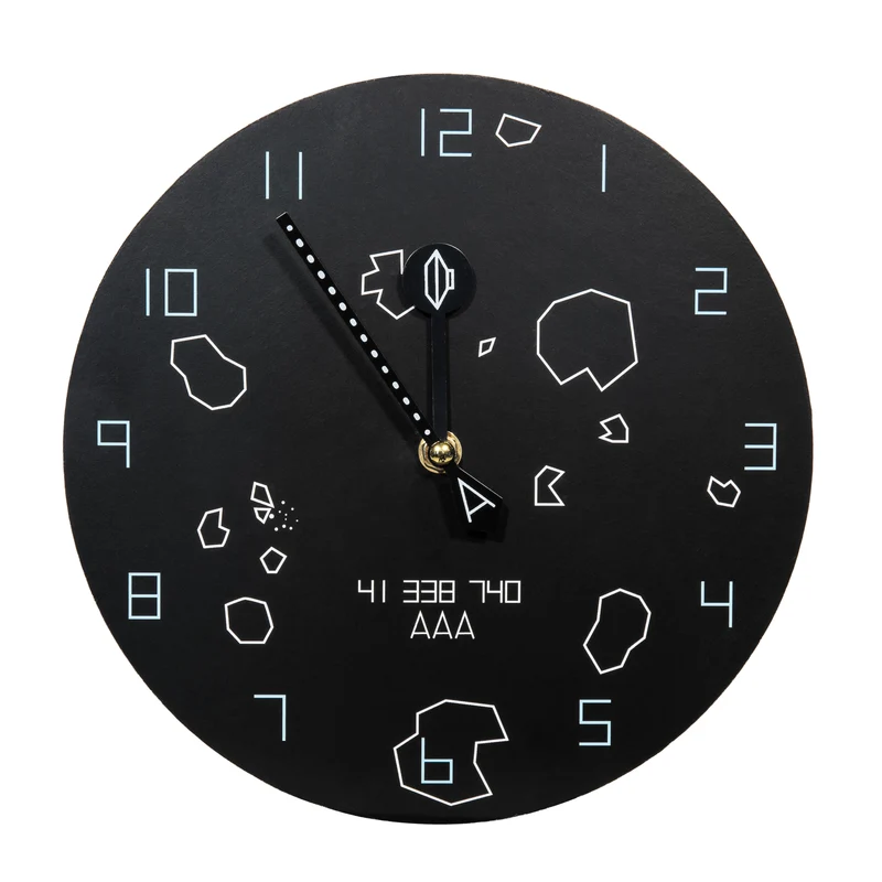 Horloge murale Asteroids