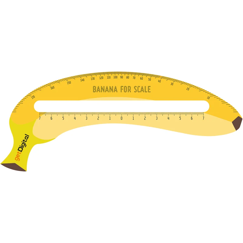 Règle Banana for Scale