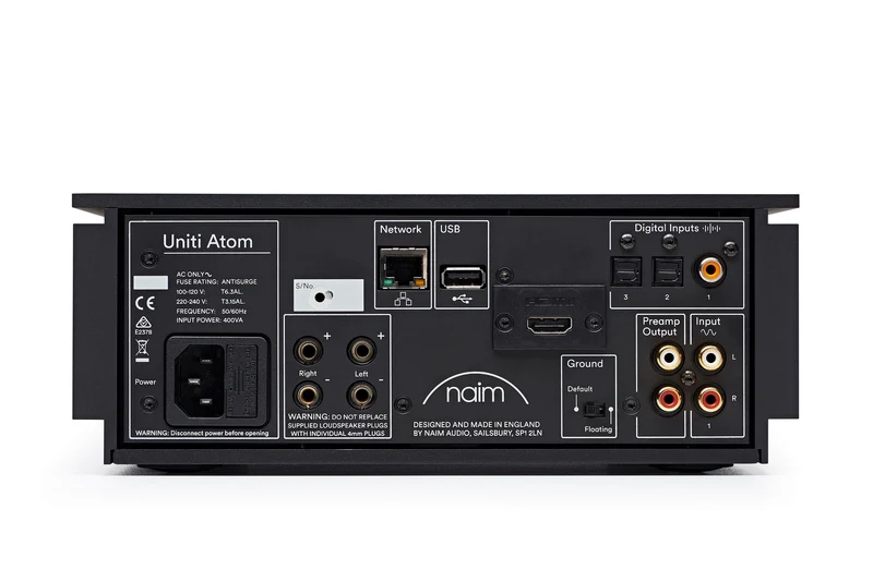 NAIM Uniti Atom - Amplificateur réseau intégré 40Watts par canal