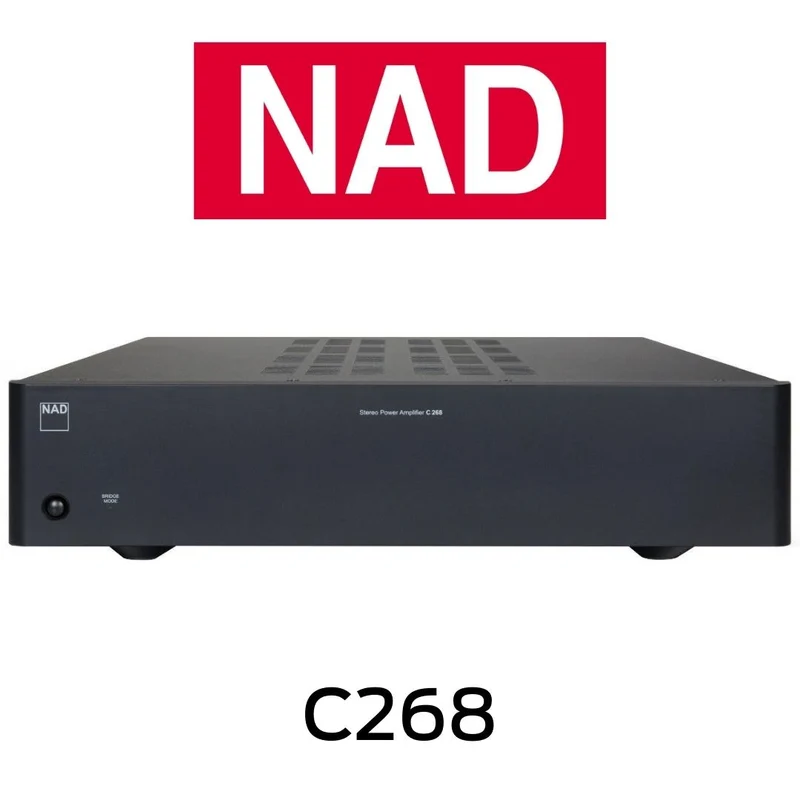 NAD C268 - Amplificateur de puissance stéréo 80Watts/Canal