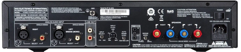 NAD C268 - Amplificateur de puissance stéréo 80Watts/Canal