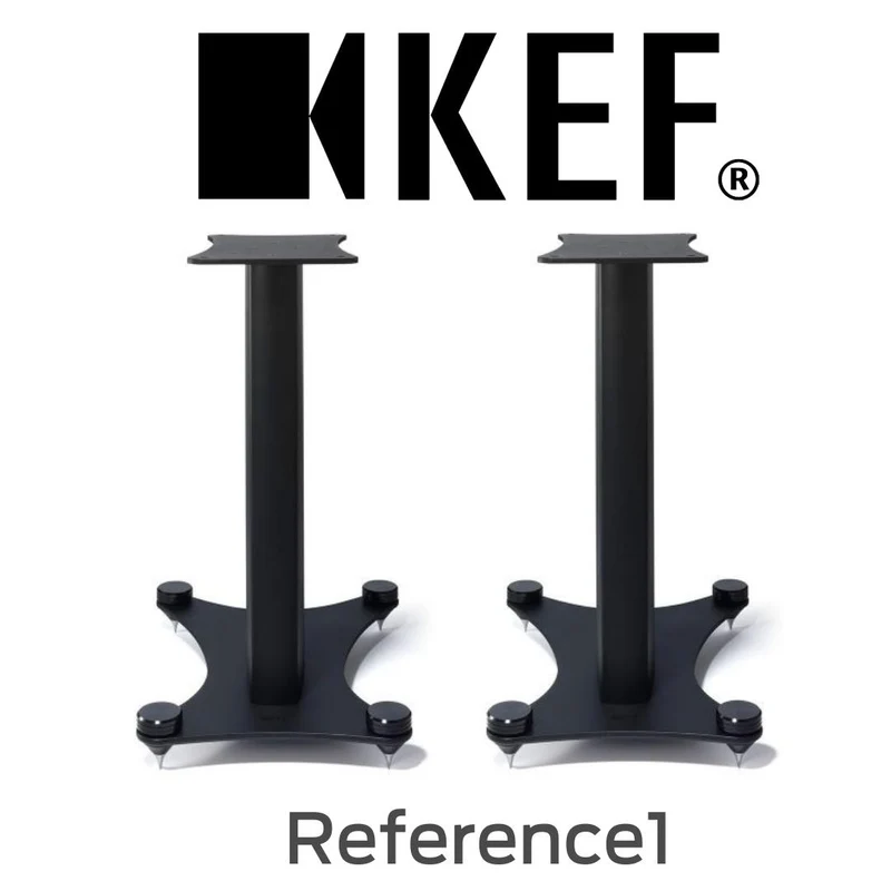 KEF Reference 1 Stand - Supports pour enceintes d'étagère 21.1'' haut