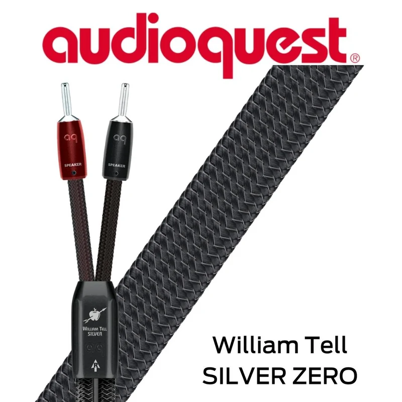 AudioQuest William Tell SILVER - Câble à haut-parleurs 13AWG (paire)