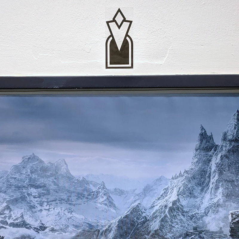 Autocollant de marqueur de quête Fantasy Adventure Game