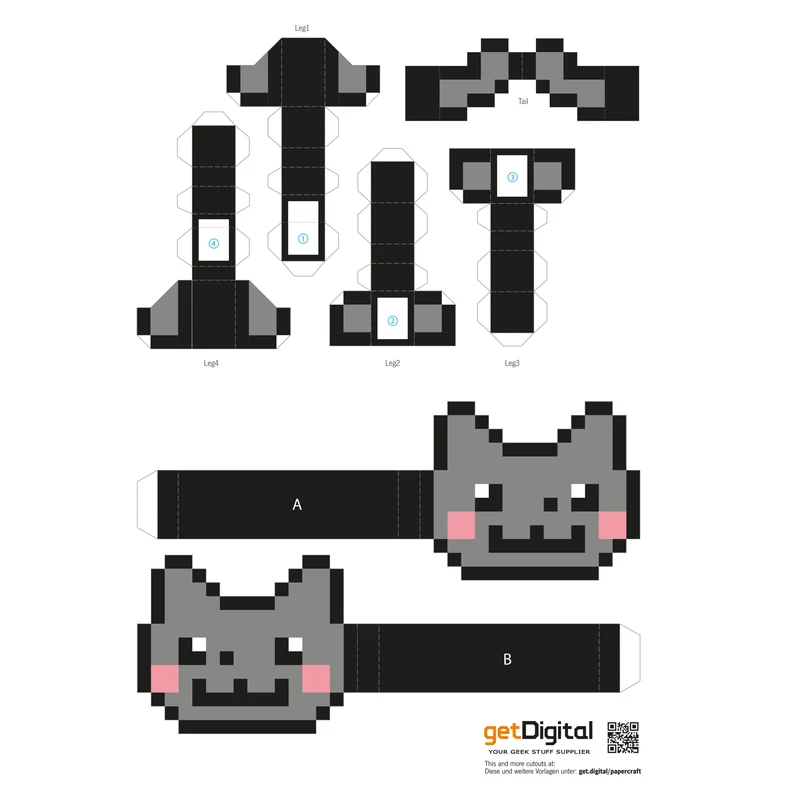 Papercraft Nyan Cat