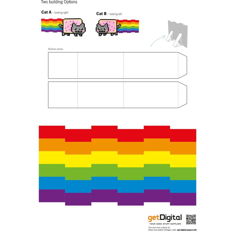 Papercraft Nyan Cat