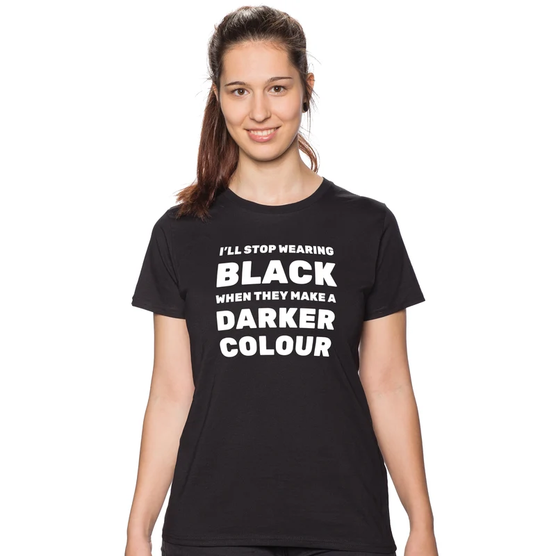 Je vais arrêter de porter du noir