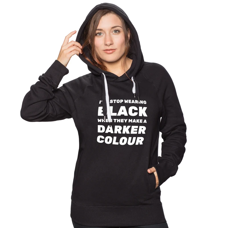 Je vais arrêter de porter du noir