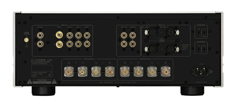 Luxman L-507Z- Amplificateur stéréo intégré 110W/C A/B (8Ω), entrée phono