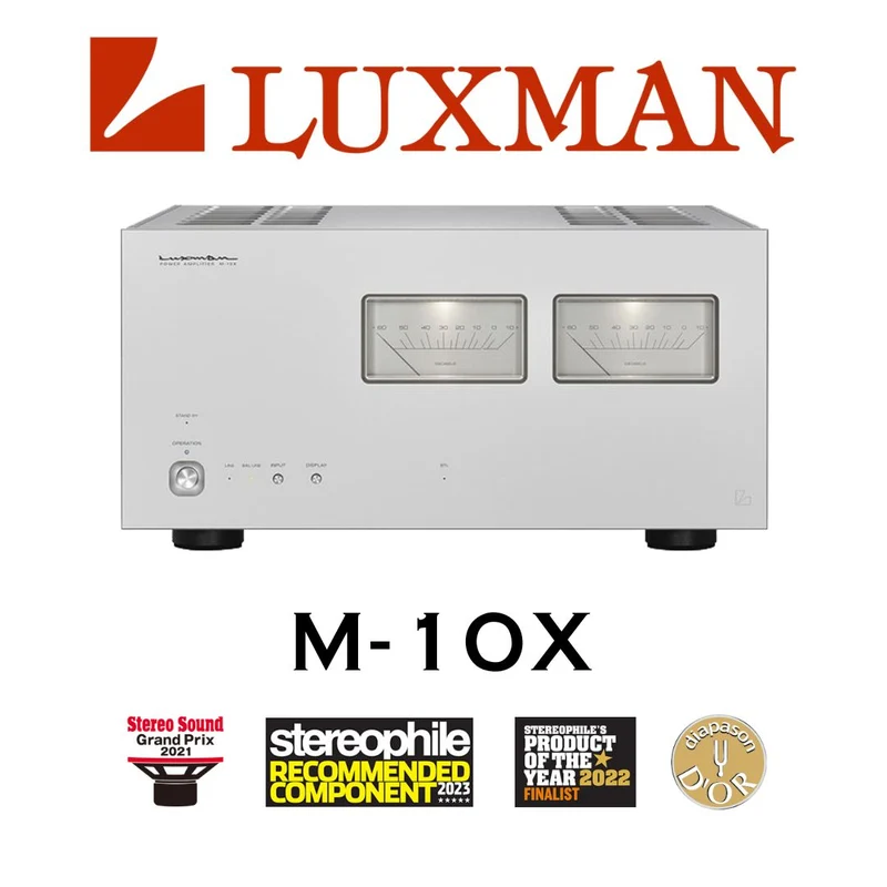 Luxman M-10X - Amplificateur de puissance de référence 150Watts/Canal (8Ω)