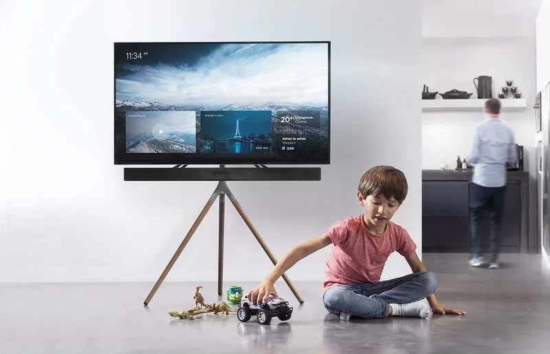 OneForAll WM7471 - Support universel avec trépied pour téléviseurs entre 32po et 65po