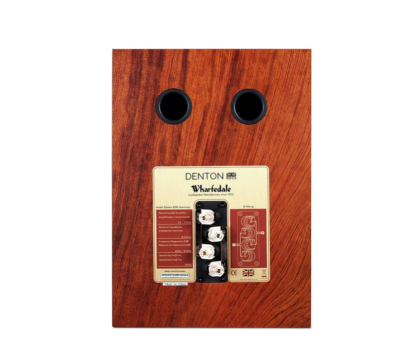 Wharfedale DENTON 85e Anniversaire - Enceintes d'étagères 2 voies