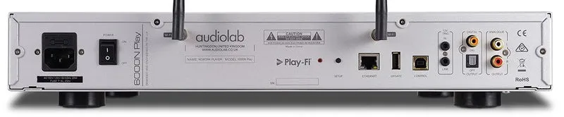 Audiolab 6000N Play - Lecteur réseau avec DAC (Argent, Démonstrateur)