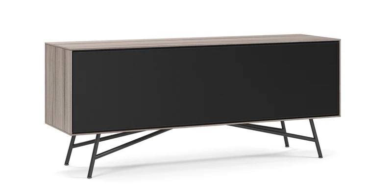 BDI Sector 7527 Strata | Meuble multimédia 1 porte audio-vidéo/téléviseur jusqu'à 70 pouces