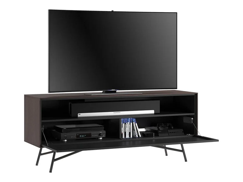 BDI Sector 7527 Strata | Meuble multimédia 1 porte audio-vidéo/téléviseur jusqu'à 70 pouces