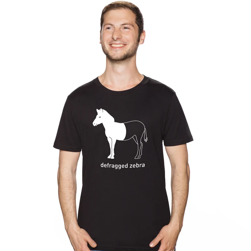 Defragged Zebra