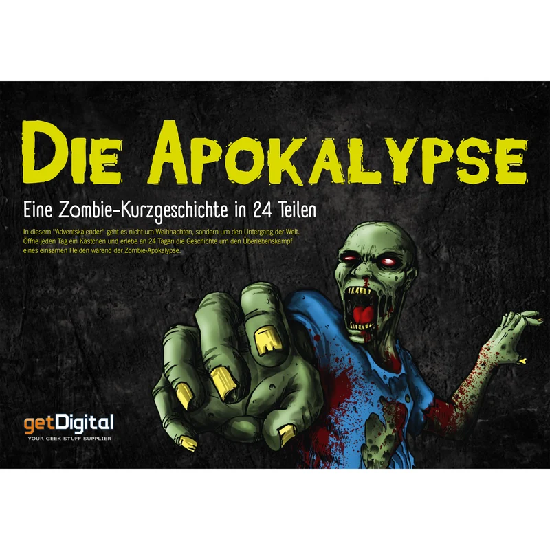 L'apocalypse - calendrier de l'Avent des zombies getDigital