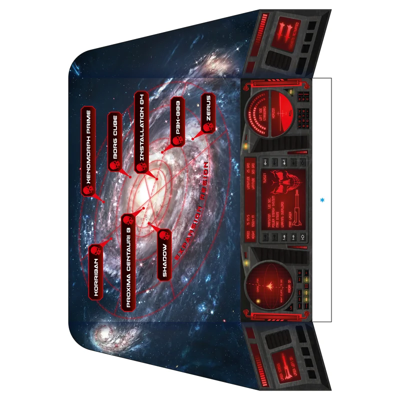 Papercraft Space Battleship