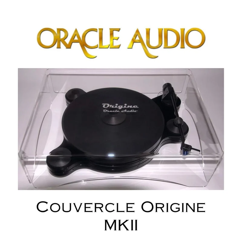 Oracle Audio - Couvercle d'acrylique pour table tournante Oracle Audio Origine MKII