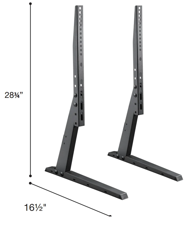 Sonora ST64 - Support universel sur pied pour téléviseurs 37" et plus, 77lb max.