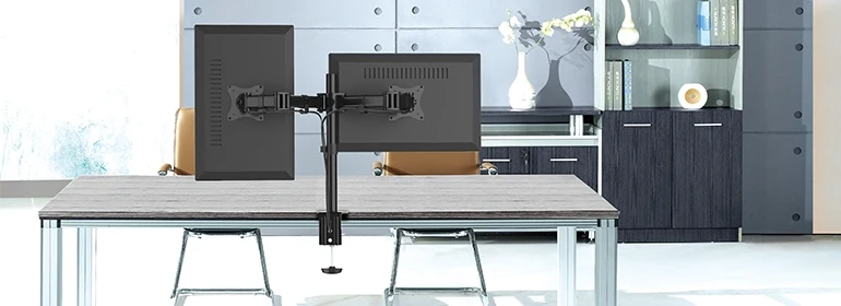 Lumi LDT07C024 - Support de bureau pour double écran 13'' a 27''