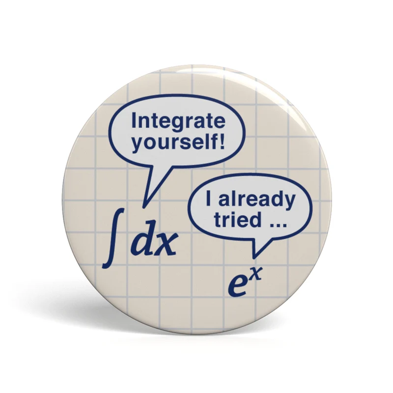 Bouton geek Integrate Yourself