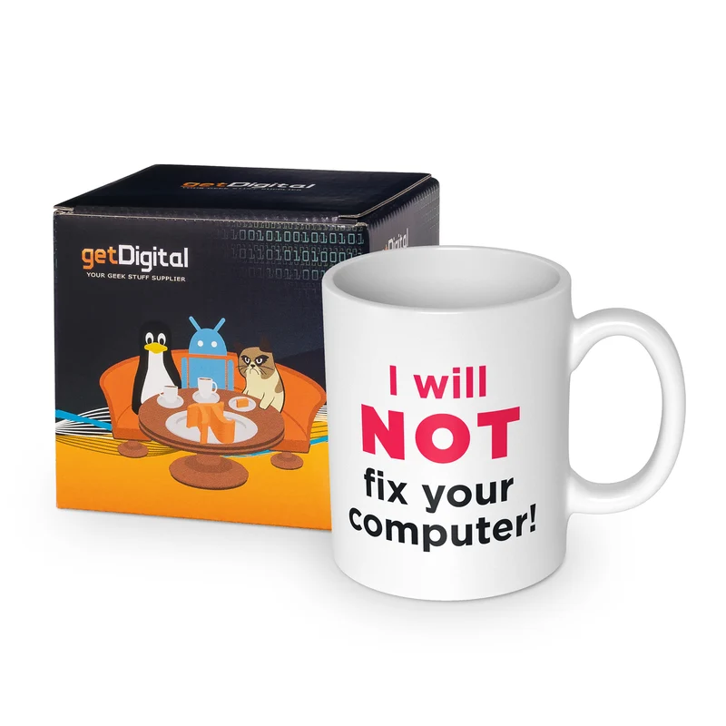I Will Not Fix Your Computer Gobelet