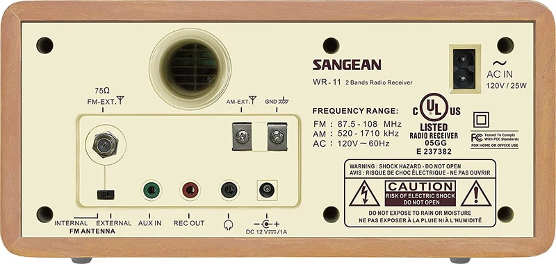Sangean WR11 - Radio portable AM/FM haute performance
