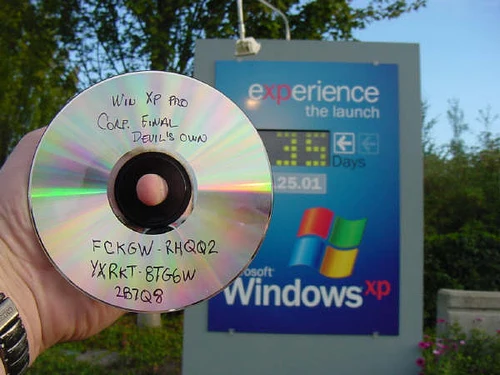 Clé WinXP