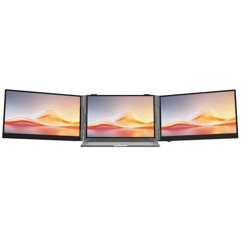 Blackview DCM6 Pro – Double Moniteur Portable 14" | Extension d'Écran USB-C pour Ordinateur Portable