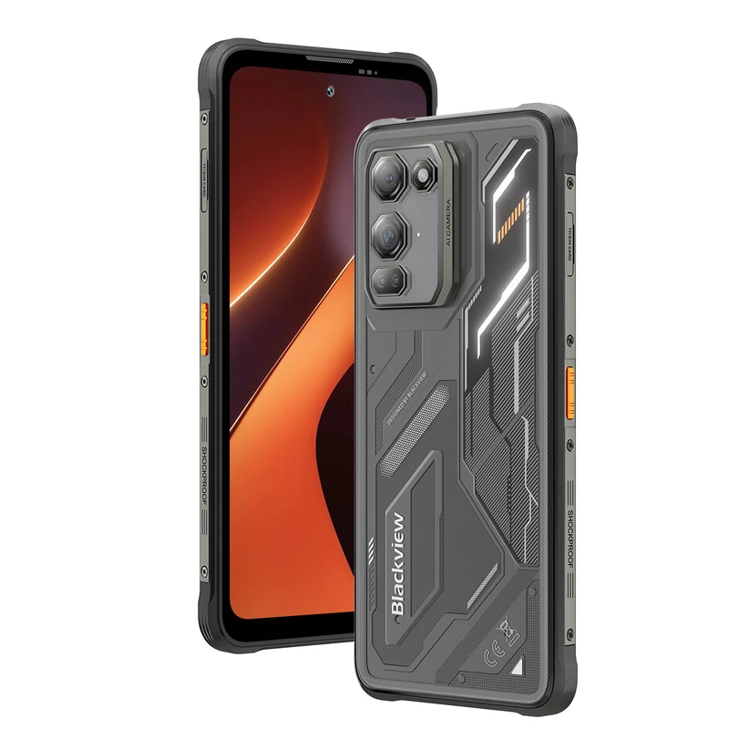 Blackview FORT 200 – Smartphone Robuste 4G IP68/IP69K | Caméra 108MP + Vision Nocturne, Charge Sans Fil, 5000 mAh