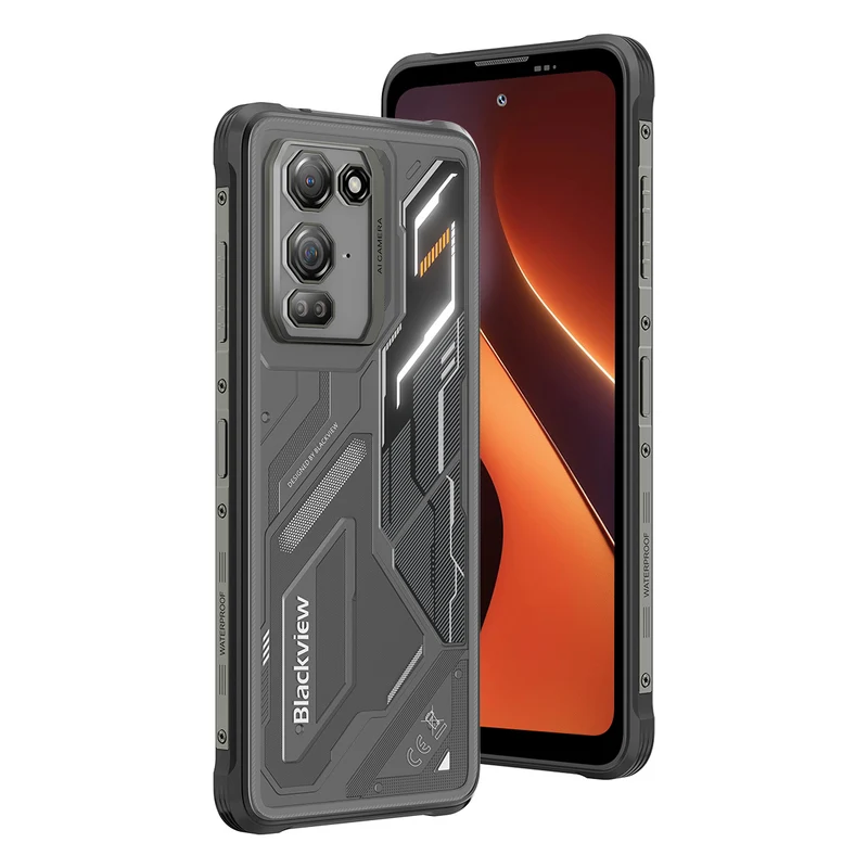 Blackview FORT 200 – Smartphone Robuste 4G IP68/IP69K | Caméra 108MP + Vision Nocturne, Charge Sans Fil, 5000 mAh
