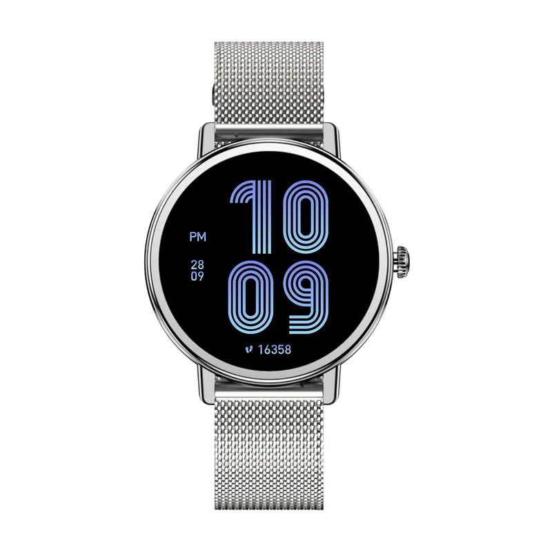 Blackview X30 – Montre Connectée Femme | Appel Bluetooth, Vocal IA, 100+ Modes Sportifs, Écran Rond 1,26"
