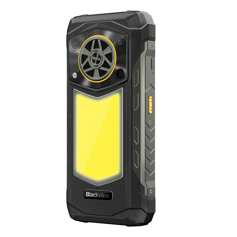 Blackview ROCK 5 – Smartphone Robuste 4G IP68/IP69K | 20 000 mAh, Enceinte Hi-Fi & Lampe de Camping