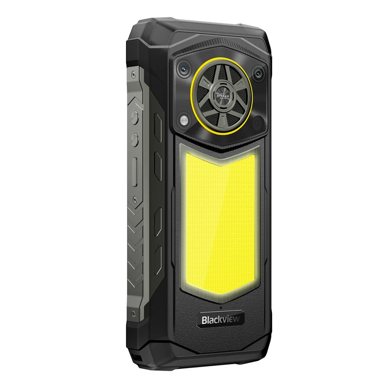 Blackview ROCK 5 – Smartphone Robuste 4G IP68/IP69K | 20 000 mAh, Enceinte Hi-Fi & Lampe de Camping