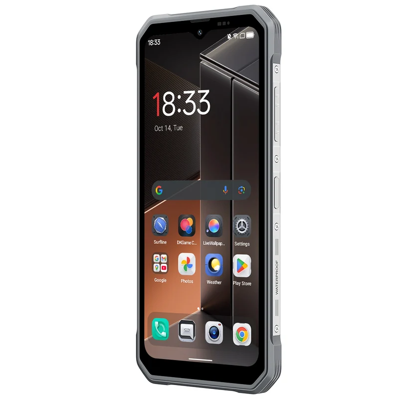 Blackview FORT 100 – Smartphone Rugged 4G Ultra-Fin 6,56" | 8+128 Go, 5000 mAh, Double Caméra 16MP