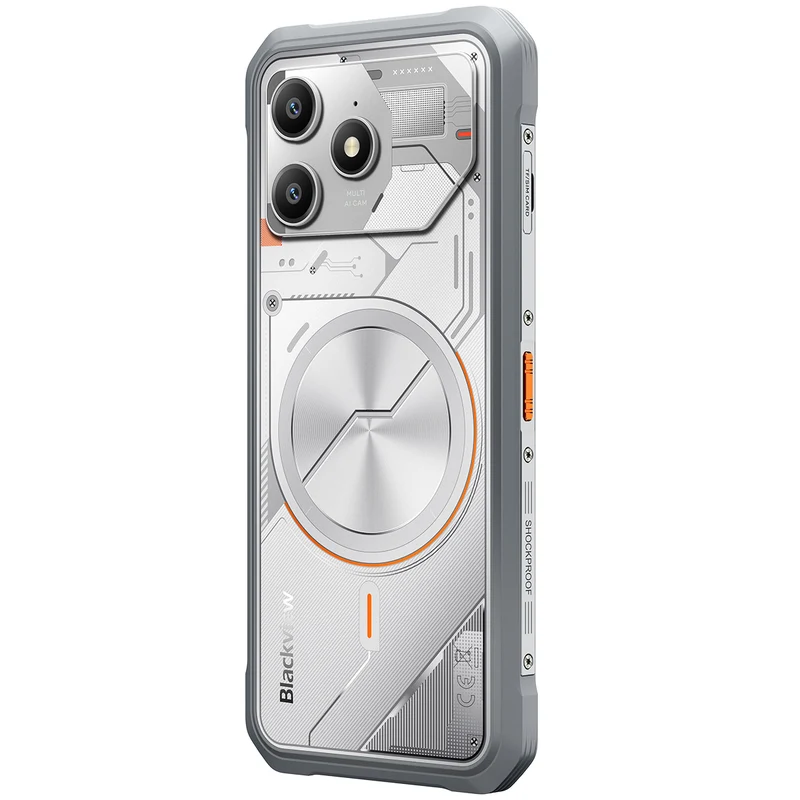 Blackview FORT 100 – Smartphone Rugged 4G Ultra-Fin 6,56" | 8+128 Go, 5000 mAh, Double Caméra 16MP