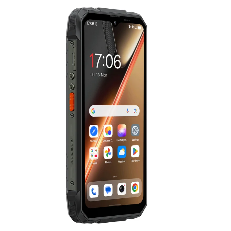 Blackview Rock 1 Pro – Smartphone Robuste 4G | Lecteur Codes-Barres 2D, 15 000 mAh, Vision Nocturne