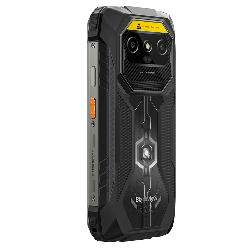 Blackview Rock 1 Pro – Smartphone Robuste 4G | Lecteur Codes-Barres 2D, 15 000 mAh, Vision Nocturne